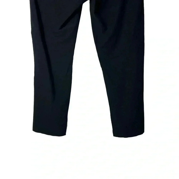 1671. EILEEN FISHER STRETCHY ANKLE PANTS SIZE 29 BLACK IN COLOR CREPE MATERIAL - Picture 10 of 10